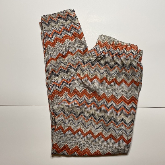Ambiance Apparel Chevron  Pants Size L - Picture 2 of 5
